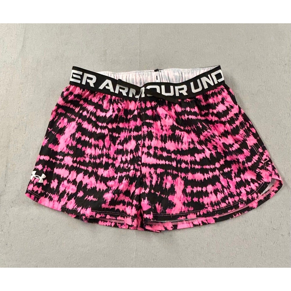 Girls Under Armour Pink Shorts